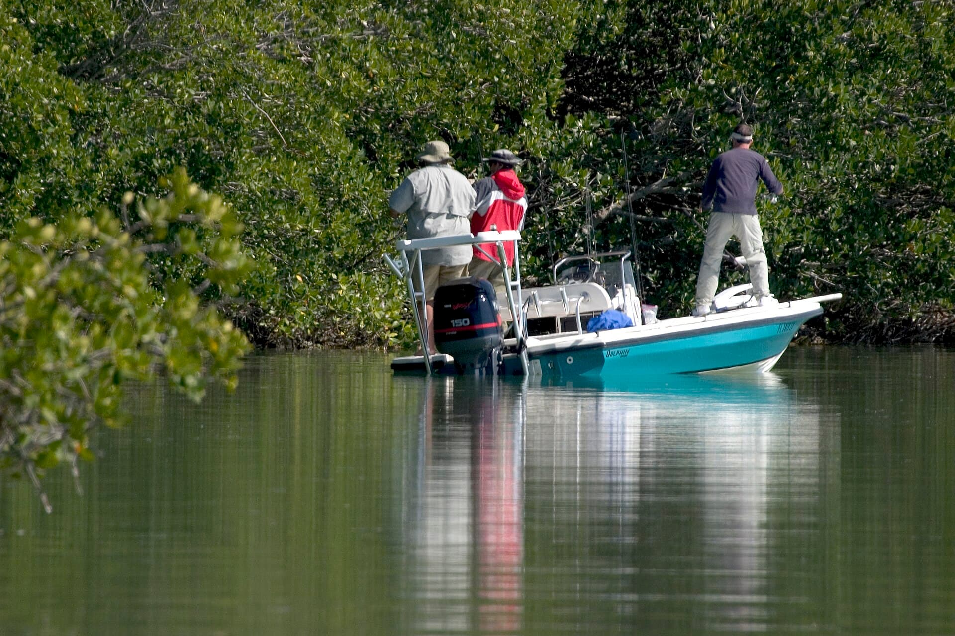 Inshore casting fishing