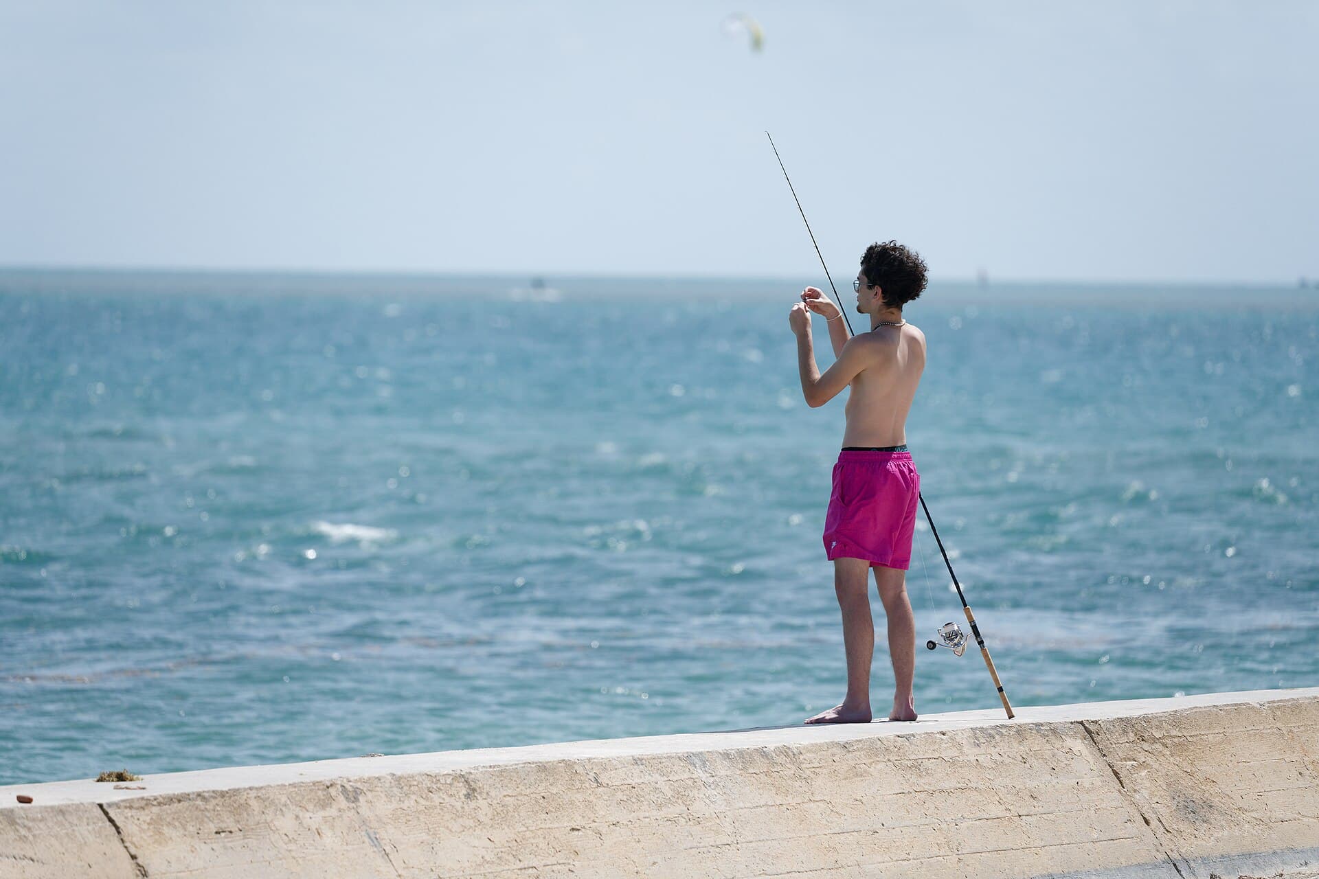 Surf fishing